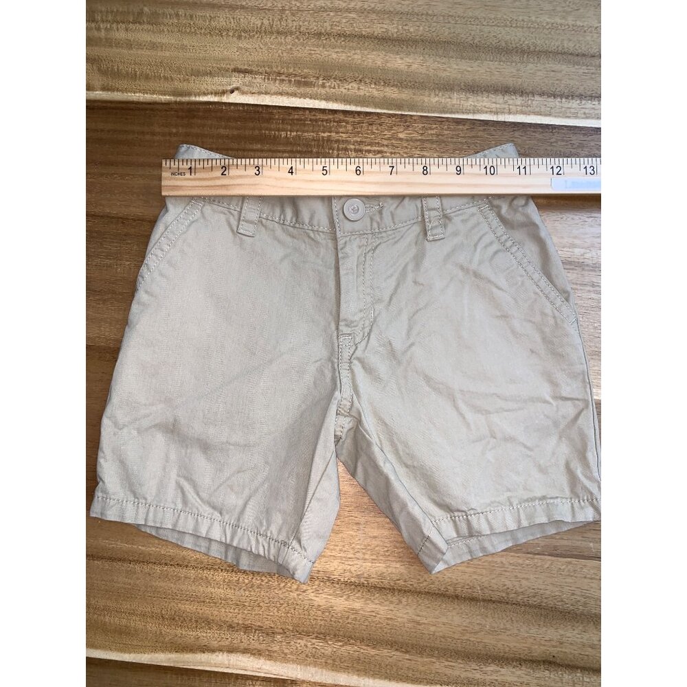 Cat & Jack Kids Boys Beige Chino Shorts With Pockets Cotton Size 5 - Picture 9 of 11